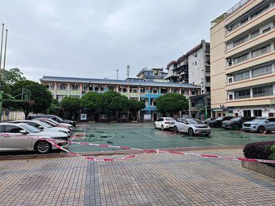 儒雅先锋行 温暖在民主--桂林市民主小学开展“五一节”便民服务活动